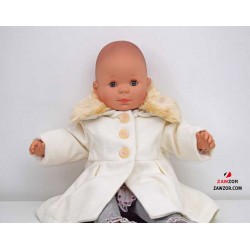 Baby Girls Cream Coat 