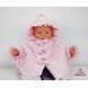 Baby Girls Knitted Poncho 