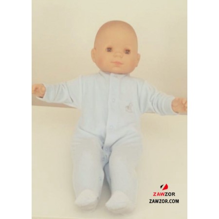 Unisex Velour Babygrow 