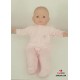 Unisex Velour Babygrow 