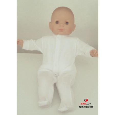 Unisex Velour Babygrow 