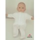 Unisex Velour Babygrow 