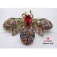Bee Crystal Brooch Bee Crystal Brooch