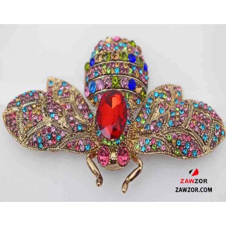 Bee Crystal Brooch Bee Crystal Brooch
