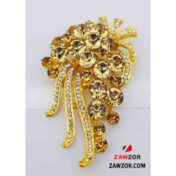 Crystal Brooch 