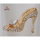 Shoe Crystal Brooch Shoe Crystal Brooch