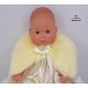 Baby Girls Faux Fur Cape 