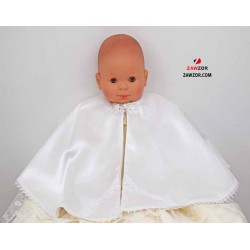 Baby Girls Satin Cape 