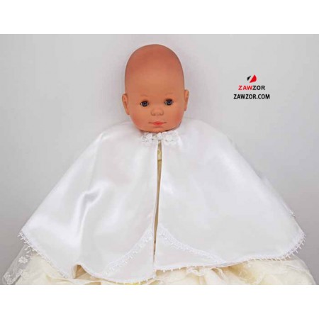 Baby Girls Satin Cape 