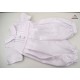 Boys Christening Romper And Hat 