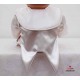 Boys Satin Christening Romper Set And Hat Boys Satin Christening Romper Set And Hat