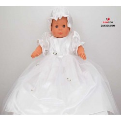 Christening Gown And Bonnet  
