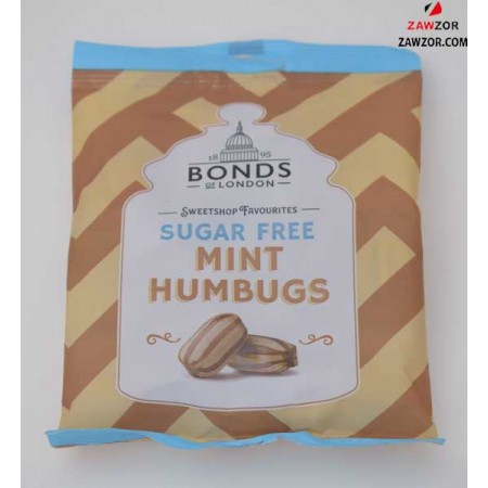 Sugar-Free Mint Humbugs 100g - Best Before April 2023