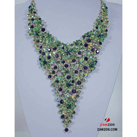 Crystal Necklace And Earring Set Crystal Necklace And Earring Set