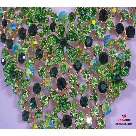 Crystal Necklace And Earring Set Crystal Necklace And Earring Set