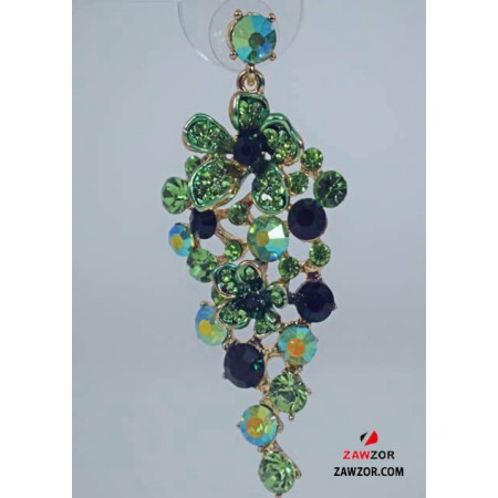Crystal Necklace And Earring Set Crystal Necklace And Earring Set