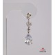 Cubic Zirconia Dangle Earrings 