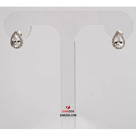 Cubic Zirconia Stud Earrings 