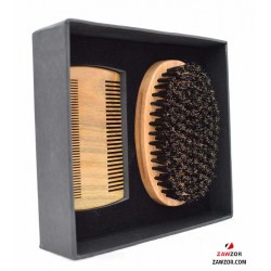 Beard Brush And Comb 