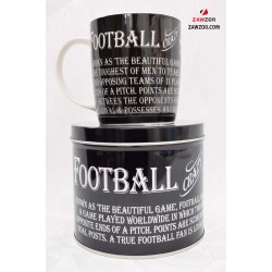 Football Mug In A Tin 