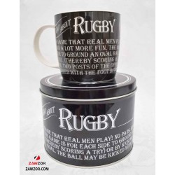 Mad About Rugby Mug In A Tin 