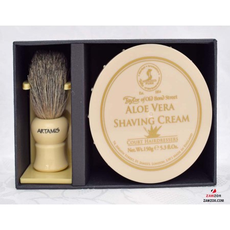 Shaving Set Badger Brush And Stand 