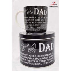 World's Best Dad Mug In A Tin 
