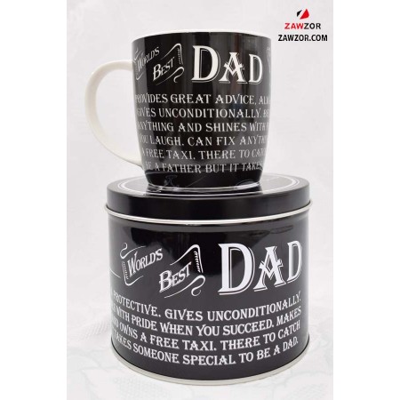 World's Best Dad Mug In A Tin 