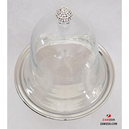 Cake Stand And Glass Dome