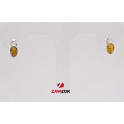 Amber Stud Earrings 