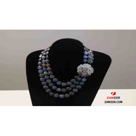 Black Pearl Necklace 