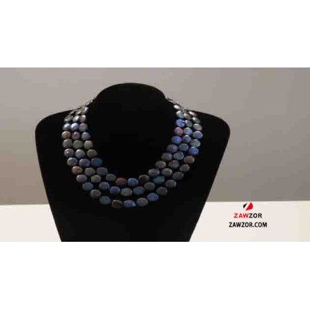 Black Pearl Necklace 