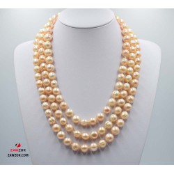 Cultured Pearl Necklace And Earrings 