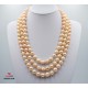 Cultured Pearl Necklace And Earrings 