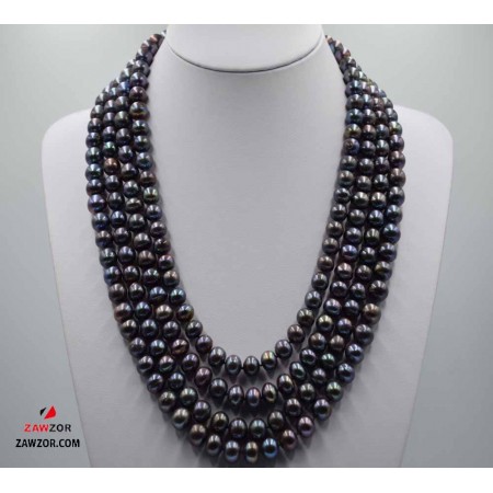 Cultured Pearl Necklace And Earrings