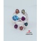 Gemstone Silver Ring 