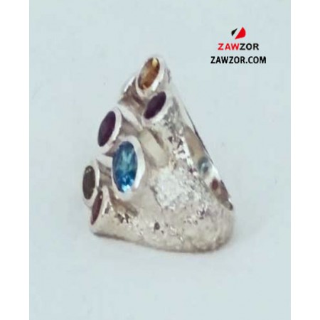 Gemstone Silver Ring 