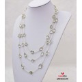 Silver Gemstone Necklace - Free UK Delivery