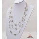 Prasiolite Silver Necklace 