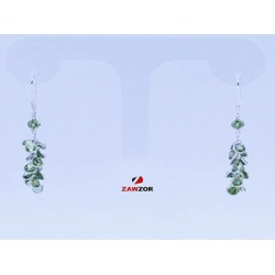 Peridot Silver Earrings 