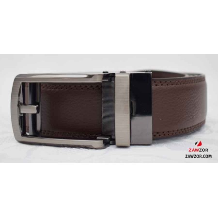 Men's Brown Leather Belt 