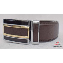 Men's Brown Leather Belt 