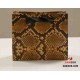 Brown Snake Print Gift Bag  