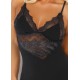 Black Chemise And Thong Set 