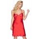  Red Satin Nightdress 