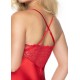  Red Satin Nightdress 