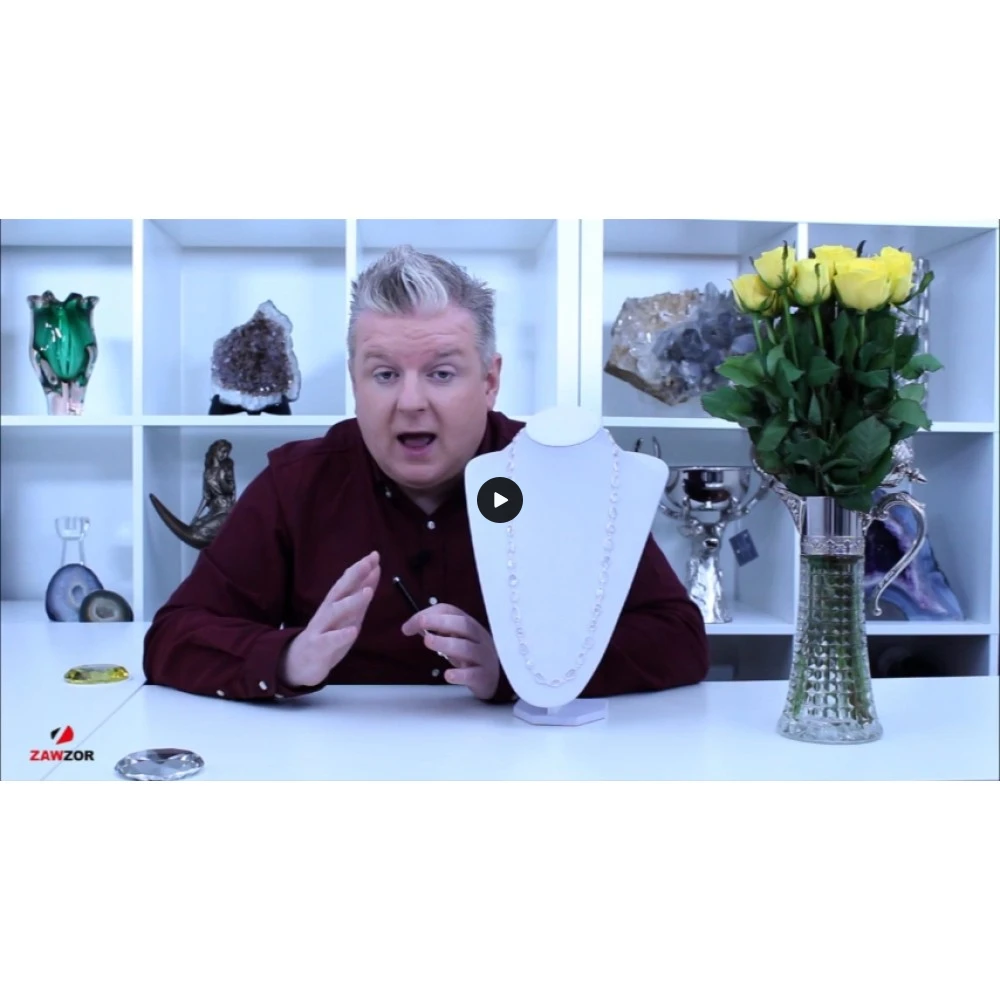 Sterling Silver Moonstone Necklace 