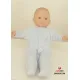 Unisex Velour Babygrow 