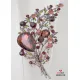 Vintage Design Crystal Brooch 
