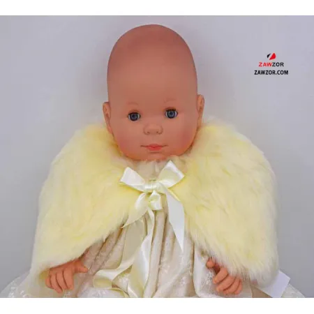 Baby Girls Faux Fur Cape 